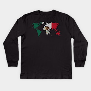 Mexico Kids Long Sleeve T-Shirt